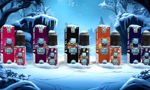 Bannière E-liquides KUNG FREEZE