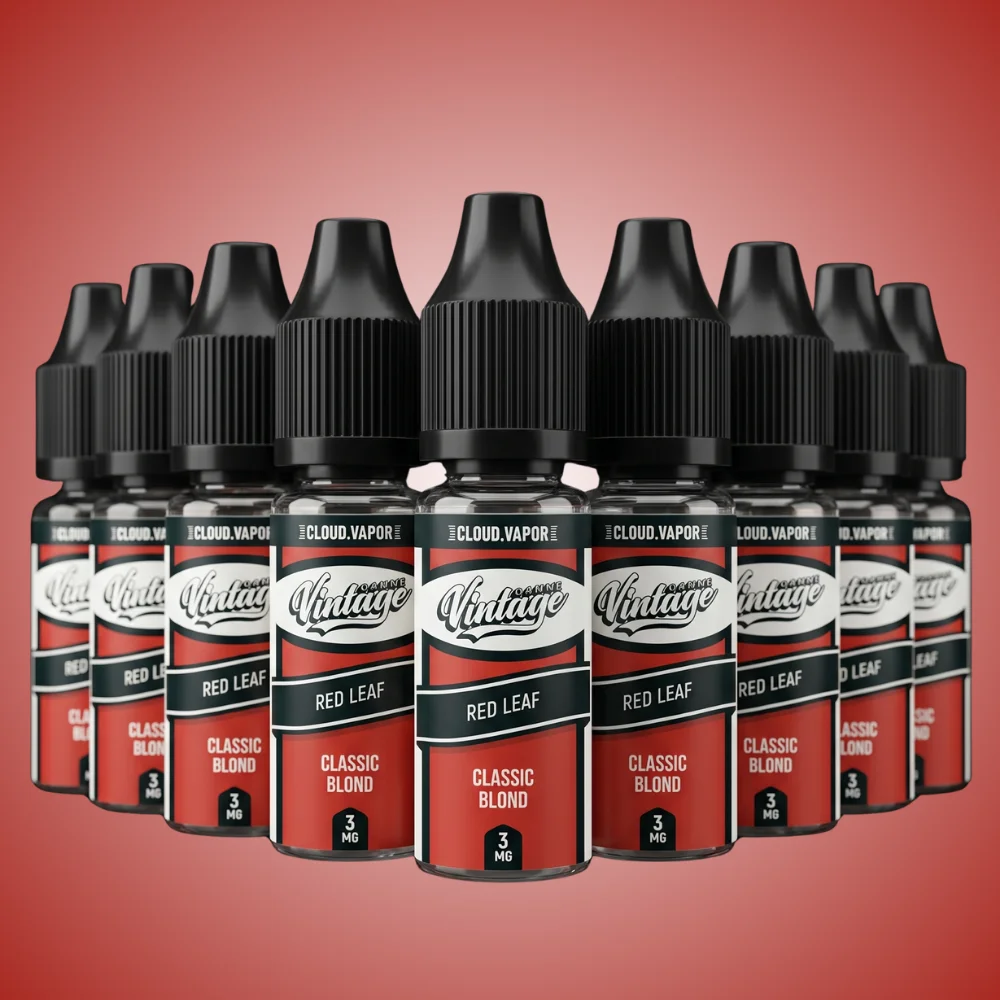 PACK 10 FIOLES RED LEAF 10ML - vue 2